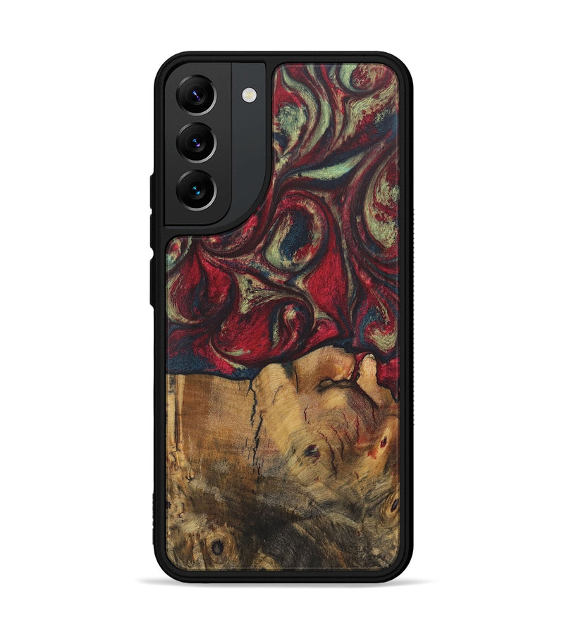 Galaxy S22 Plus Wood Phone Case - Steward (Red, 727058)