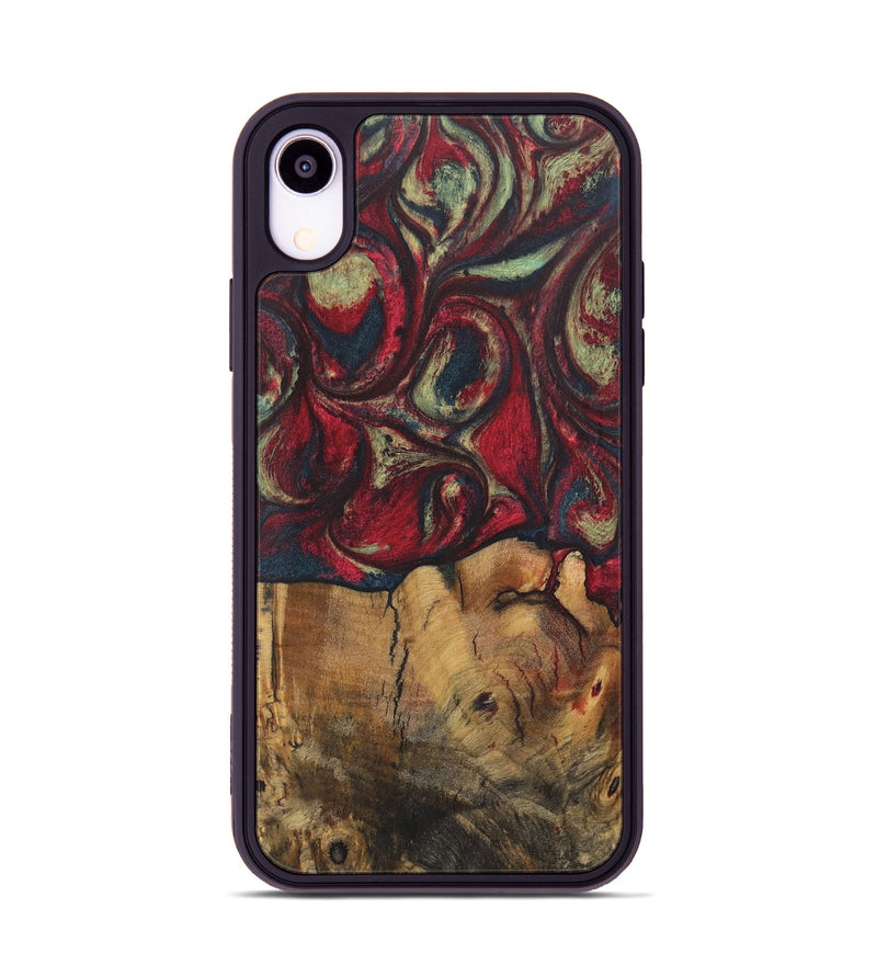 iPhone Xr Wood Phone Case - Steward (Red, 727058)