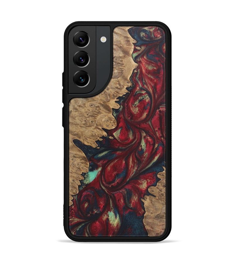 Galaxy S22 Plus Wood Phone Case - Daniela (Red, 727059)