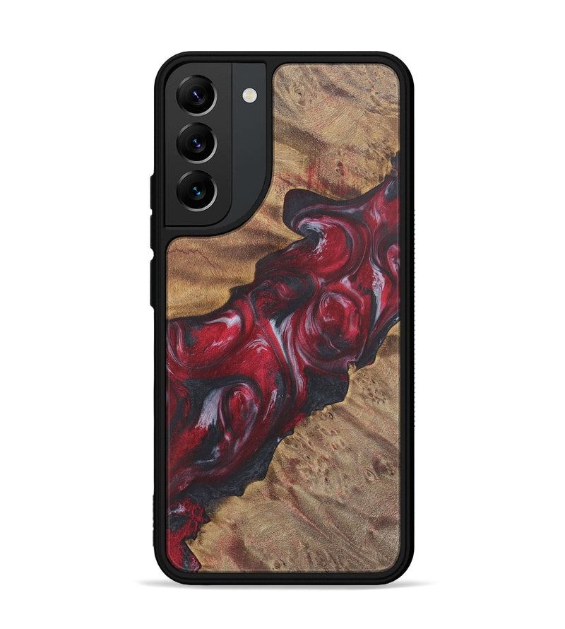 Galaxy S22 Plus Wood Phone Case - Erby (Red, 727061)