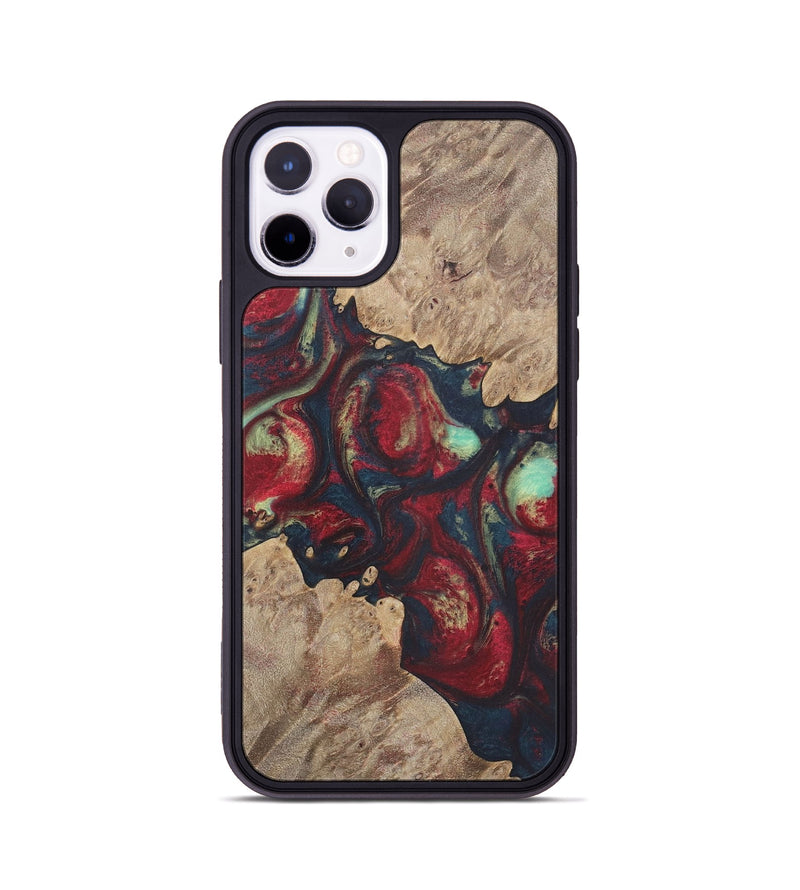 iPhone 11 Pro Wood Phone Case - Giulietta (Red, 727063)