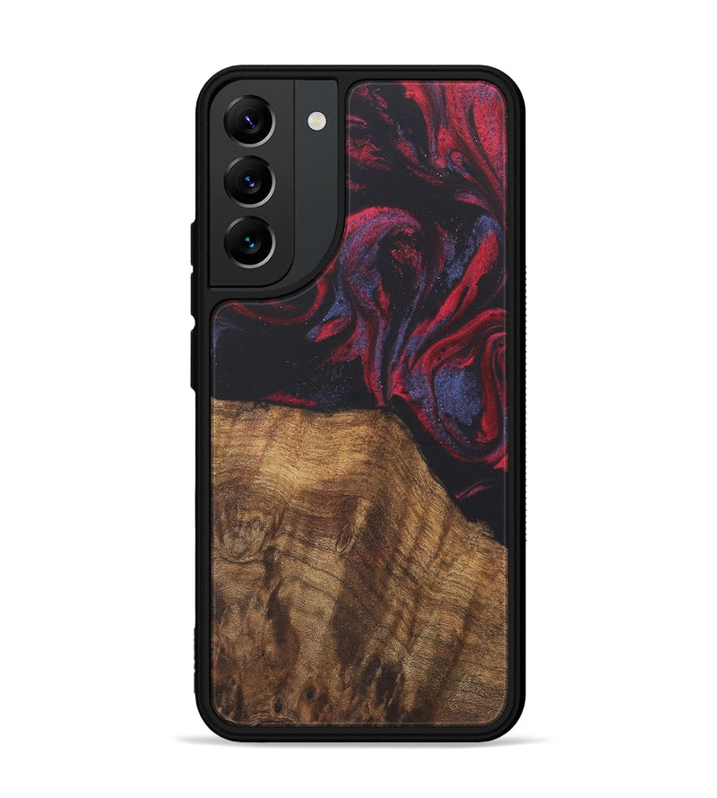 Galaxy S22 Plus Wood Phone Case - Grazia (Red, 727177)