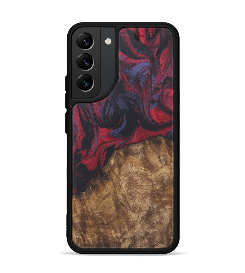 Galaxy S22 Plus Wood Phone Case - Arsavir (Red, 727188)