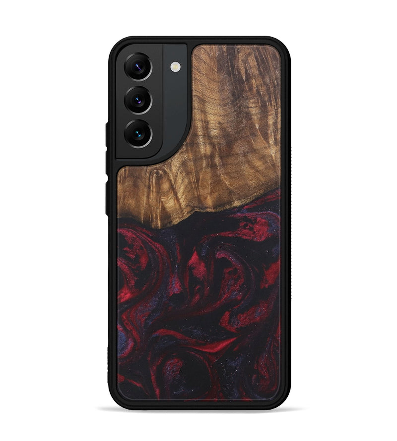 Galaxy S22 Plus Wood Phone Case - Arlis (Red, 727189)