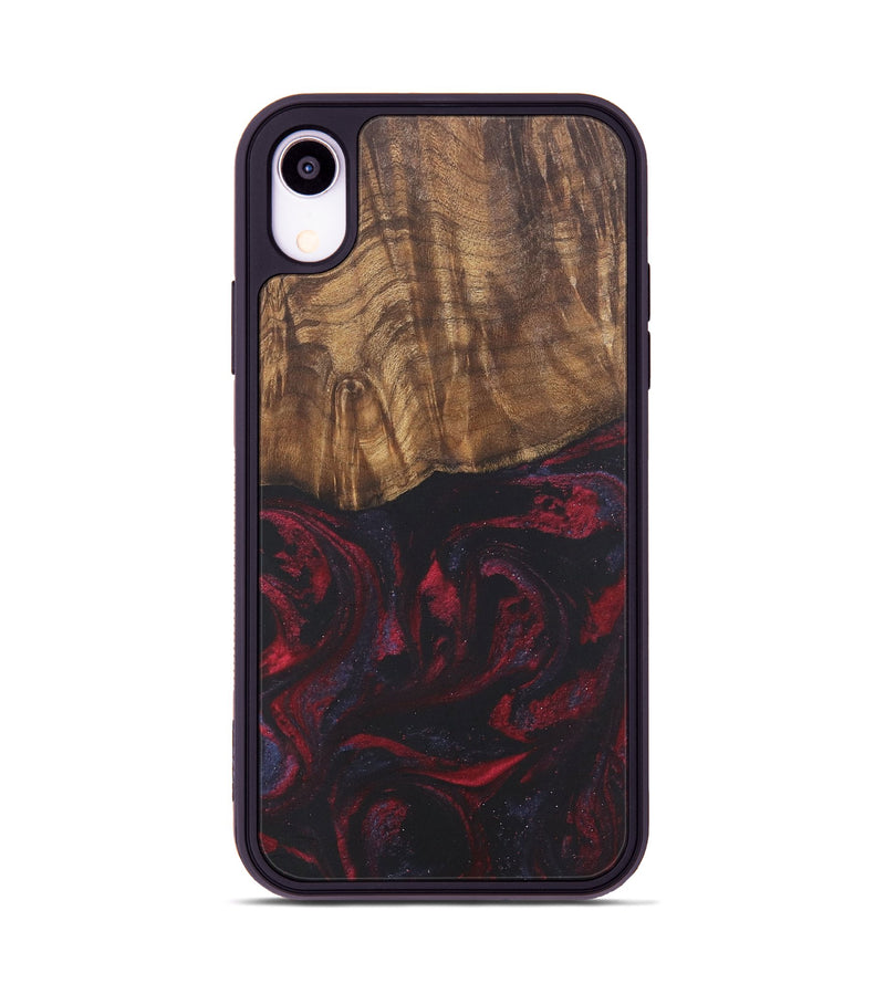 iPhone Xr Wood Phone Case - Arlis (Red, 727189)