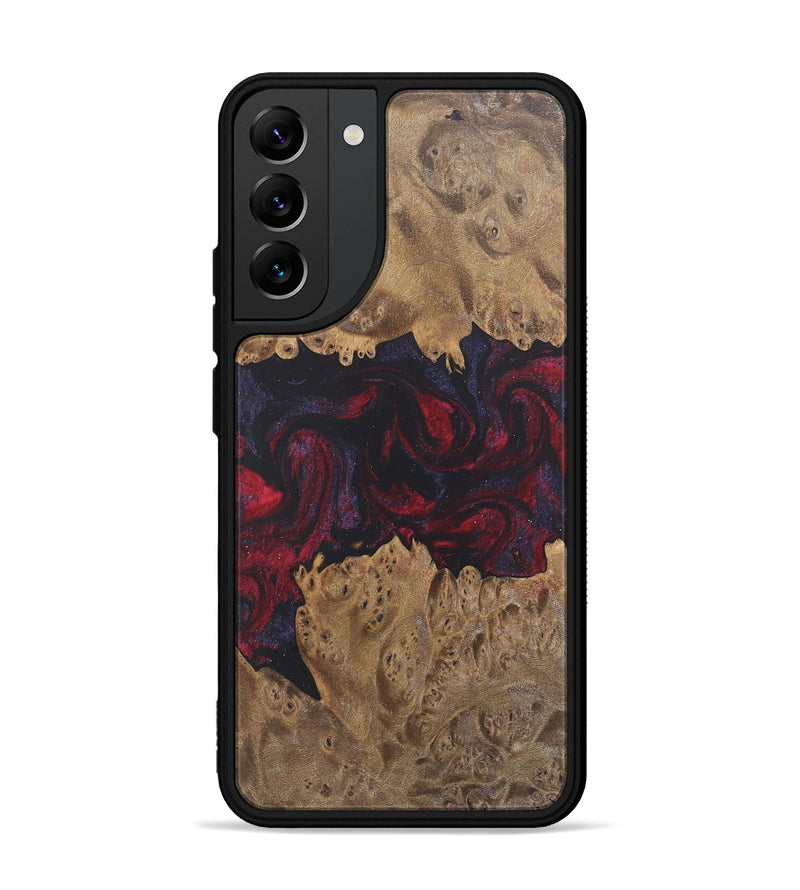 Galaxy S22 Plus Wood Phone Case - Grethel (Red, 727190)