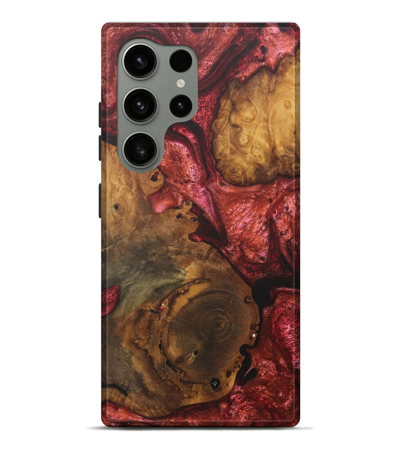 Galaxy S24 Ultra Wood Live Edge Phone Case - Burton (Red, 727214)