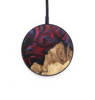 Circle Wood Wireless Charger - Malachi (Red, 727274)