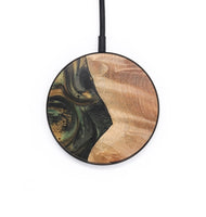 Circle Wood Wireless Charger - Isaiah (Green, 727288)