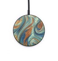 Circle ResinArt Wireless Charger - Shaun (Teal & Gold, 727297)