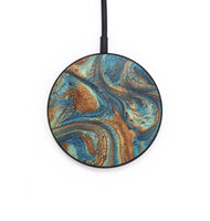 Circle ResinArt Wireless Charger - Aria (Teal & Gold, 727301)