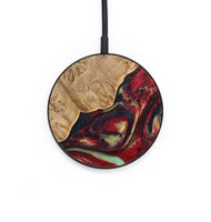 Circle Wood Wireless Charger - Braylon (Red, 727307)