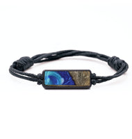 Classic Wood Bracelet - Hannah (Blue, 727345)