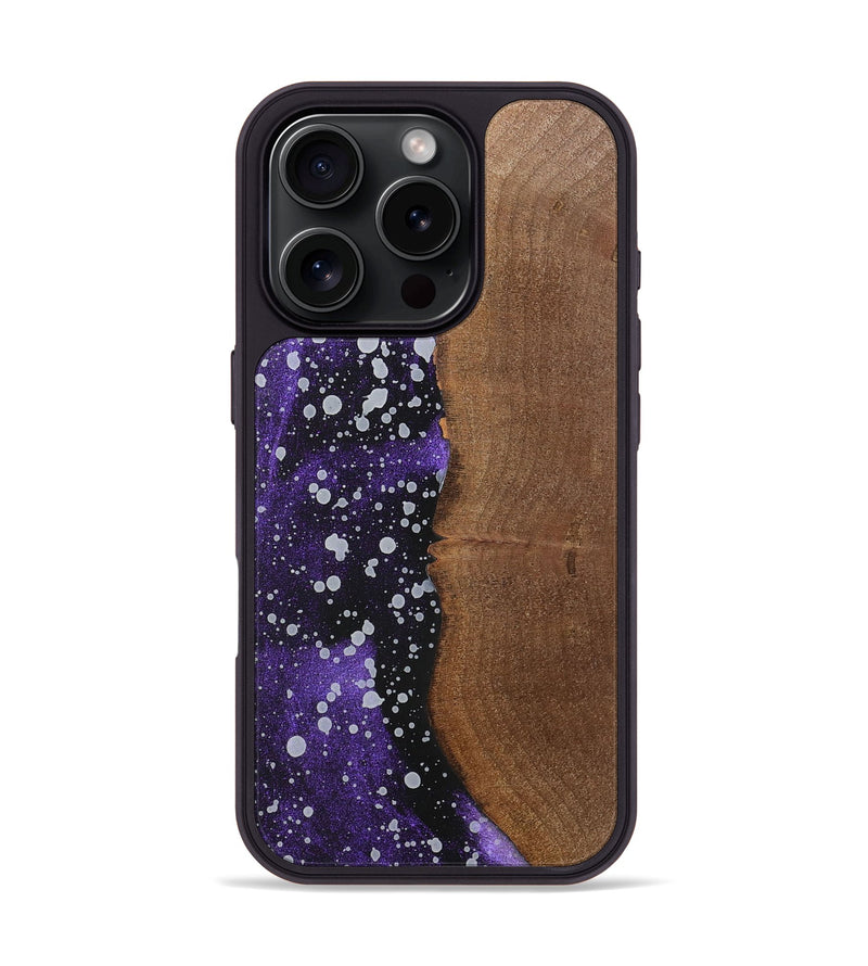 iPhone 16 Pro Wood Phone Case - Aloysius (Cosmos, 727373)