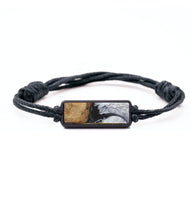 Classic Wood Bracelet - Kirsten (Black & White, 727381)