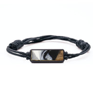 Classic Wood Bracelet - Demetrius (Black & White, 727382)