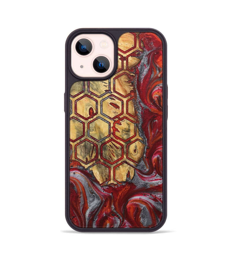 iPhone 14 Wood Phone Case - Tarah (Pattern, 727425)