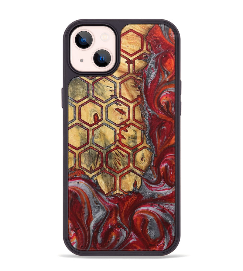 iPhone 14 Plus Wood Phone Case - Tarah (Pattern, 727425)