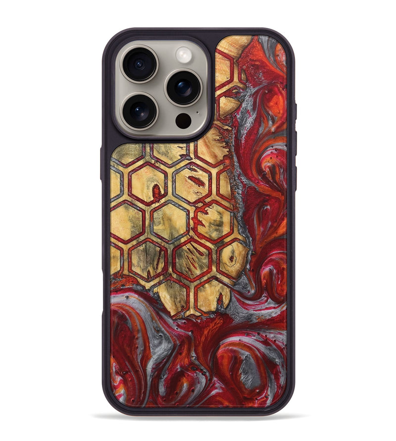 iPhone 16 Pro Max Wood Phone Case - Tarah (Pattern, 727425)