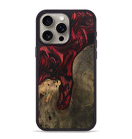 iPhone 15 Pro Max Wood Phone Case - Conny (Red, 727433)