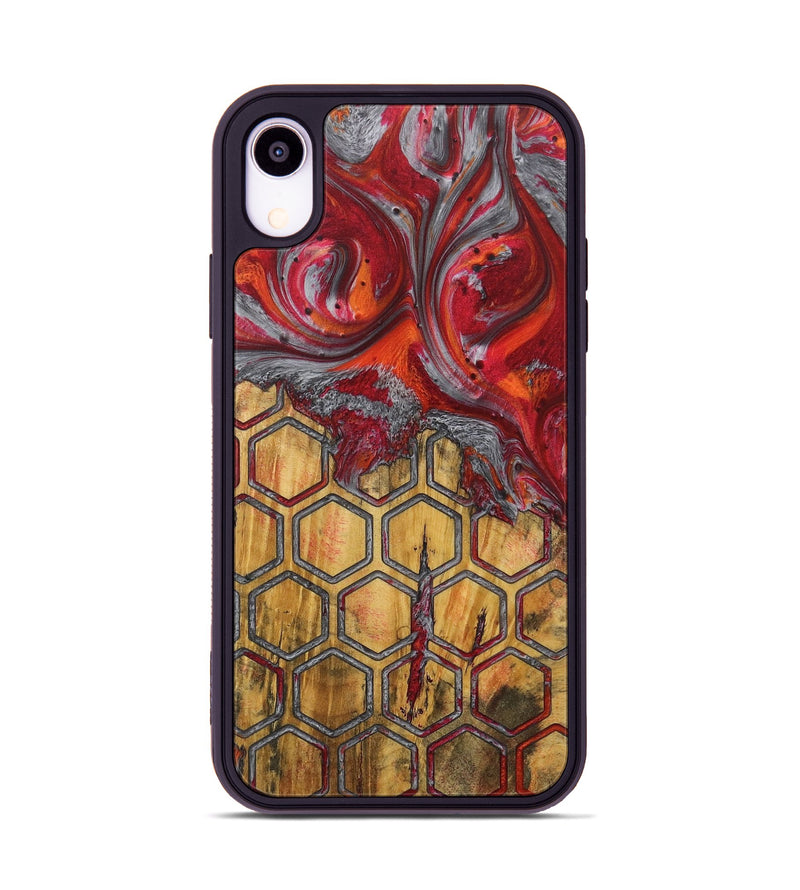 iPhone Xr Wood Phone Case - Mendel (Pattern, 727442)