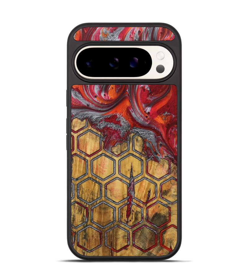 Pixel 9 Wood Phone Case - Mendel (Pattern, 727442)