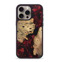 iPhone 15 Pro Max Wood Phone Case - Dozier (Red, 727444)