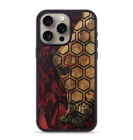 iPhone 15 Pro Max Wood Phone Case - Alvah (Pattern, 727445)