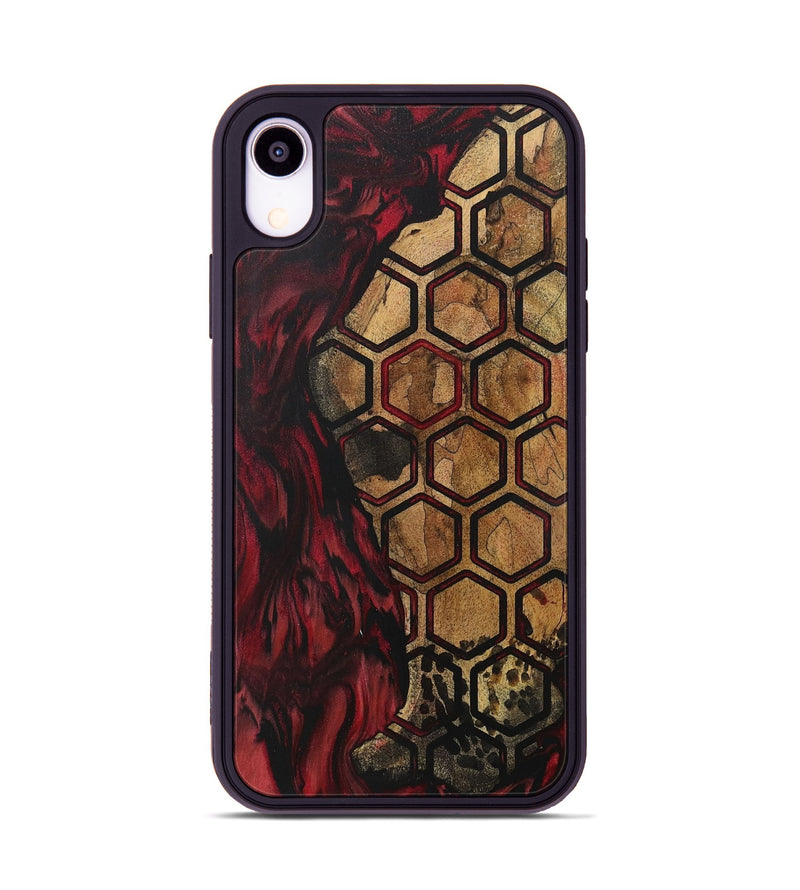 iPhone Xr Wood Phone Case - Alvah (Pattern, 727445)