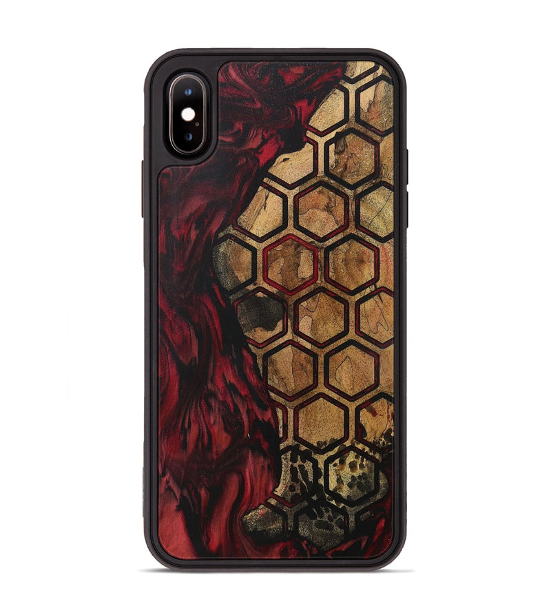 iPhone Xs Max Wood Phone Case - Alvah (Pattern, 727445)