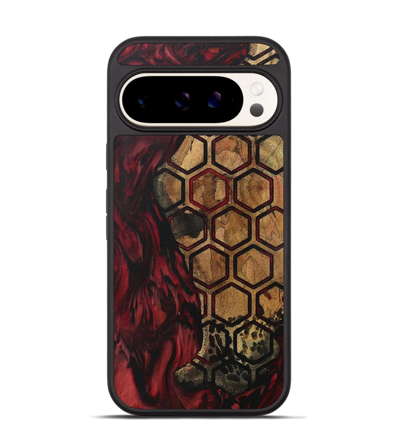 Pixel 9 Wood Phone Case - Alvah (Pattern, 727445)