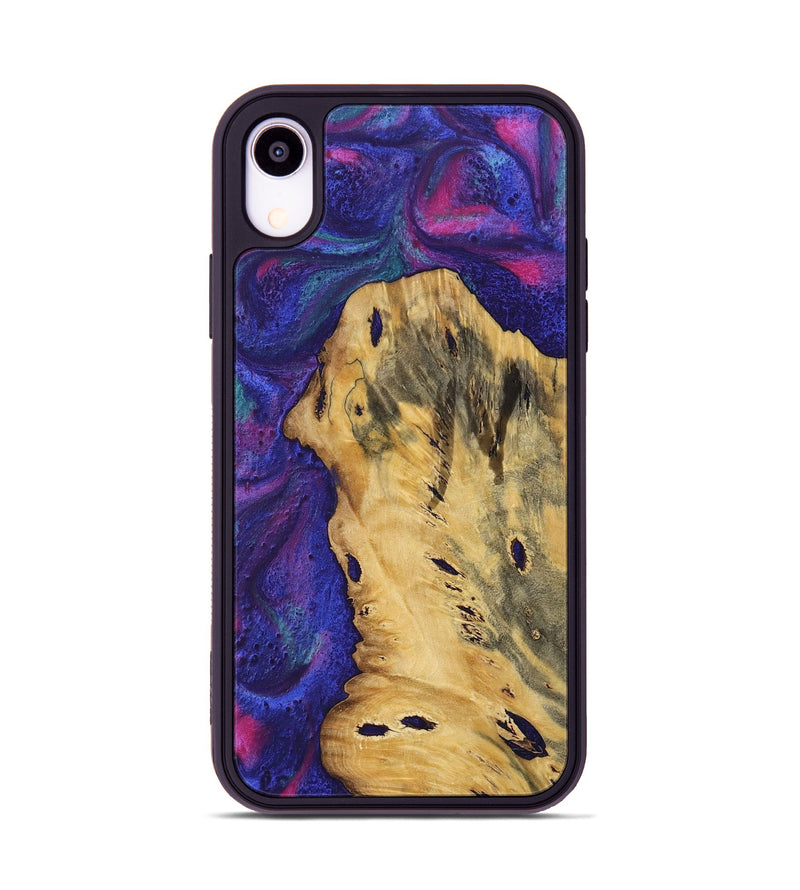 iPhone Xr Wood Phone Case - Onie (Purple, 727449)