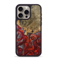 iPhone 15 Pro Max Wood Phone Case - Ros (Red, 727470)