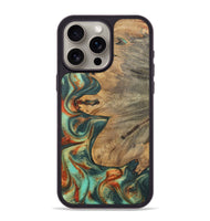 iPhone 15 Pro Max Wood Phone Case - Irwin (Green, 727489)