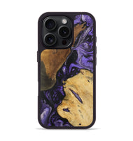 iPhone 16 Pro Wood Phone Case - Bettylou (Purple, 727497)