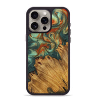 iPhone 15 Pro Max Wood Phone Case - Hazel (Green, 727506)