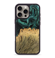 iPhone 16 Pro Max Wood Phone Case - Merrill (Green, 727508)