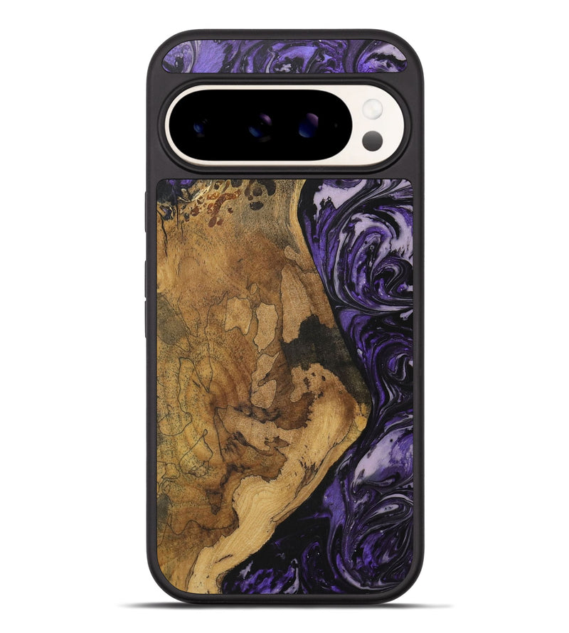 Pixel 9 Pro XL Wood Phone Case - Harlen (Purple, 727525)