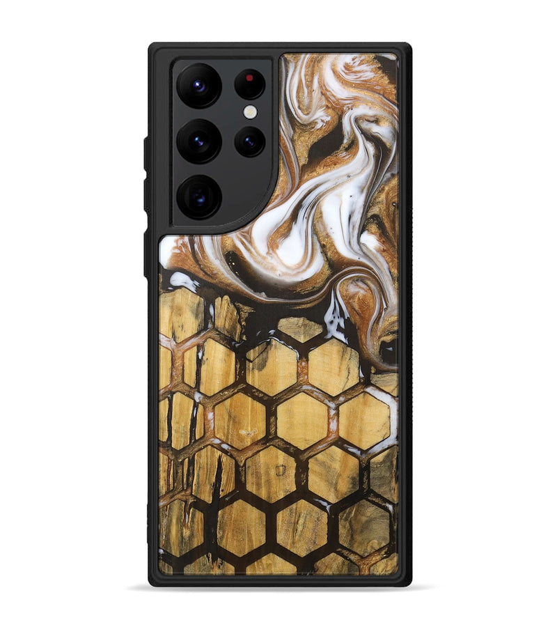 Galaxy S22 Ultra Wood Phone Case - Apurve (Pattern, 727540)