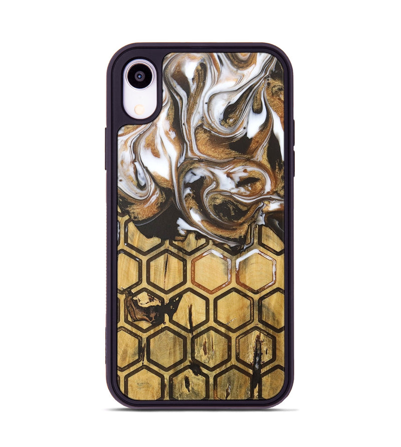 iPhone Xr Wood Phone Case - Maya (Pattern, 727557)