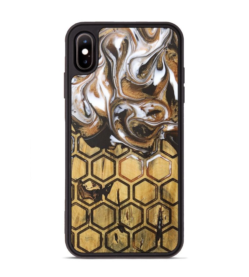 iPhone Xs Max Wood Phone Case - Maya (Pattern, 727557)