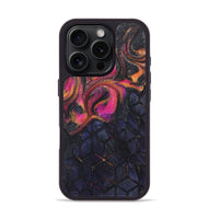 iPhone 16 Pro Wood Phone Case - Florie (Pattern, 727570)