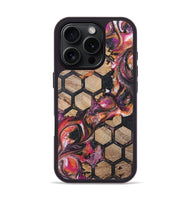 iPhone 16 Pro Wood Phone Case - Tine (Pattern, 727571)