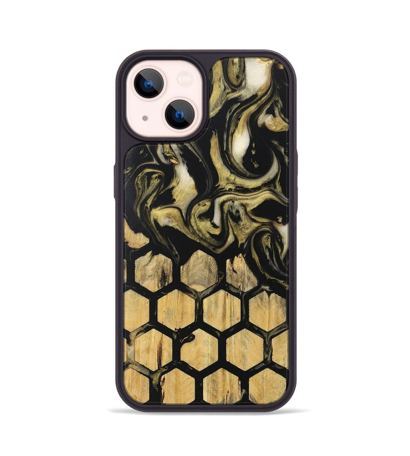 iPhone 14 Wood Phone Case - Medora (Pattern, 727575)