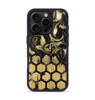 iPhone 16 Pro Wood Phone Case - Medora (Pattern, 727575)