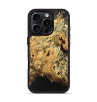 iPhone 16 Pro Wood Phone Case - Muha (Wood Burl, 727584)