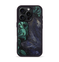 iPhone 16 Pro Wood Phone Case - Zung (Green, 727596)