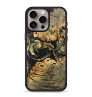 iPhone 15 Pro Max Wood Phone Case - Noellyn (Black & White, 727600)