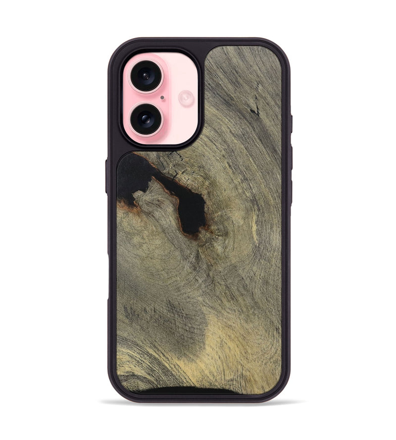 iPhone 16 Wood Phone Case - Nelson (Wood Burl, 727609)