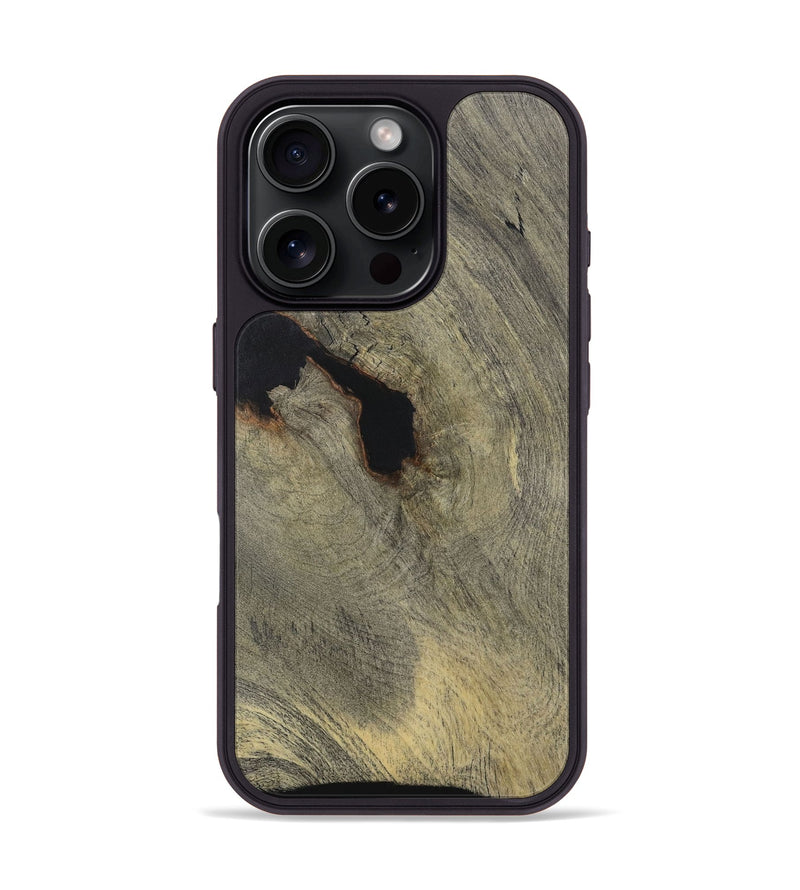 iPhone 16 Pro Wood Phone Case - Nelson (Wood Burl, 727609)